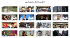 Desktop Screenshot of guillaumedesjardins.fr